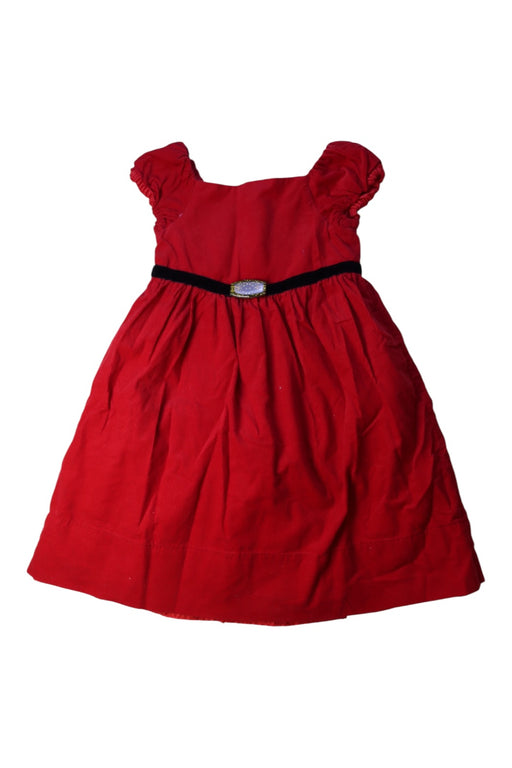 A Red Sleeveless Dresses from Ralph Lauren in size 3T for boy. (Front View)