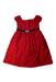 A Red Sleeveless Dresses from Ralph Lauren in size 3T for boy. (Front View)