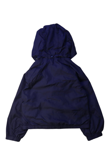 A Navy Lightweight Jackets from Moncler in size 2T for boy. (Back View)