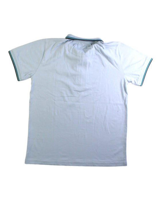 A Blue Short Sleeve Polos from Baker by Ted Baker in size 11Y for boy. (Back View)