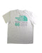 A White Short Sleeve T Shirts from The North Face in size 9Y for boy. (Back View)