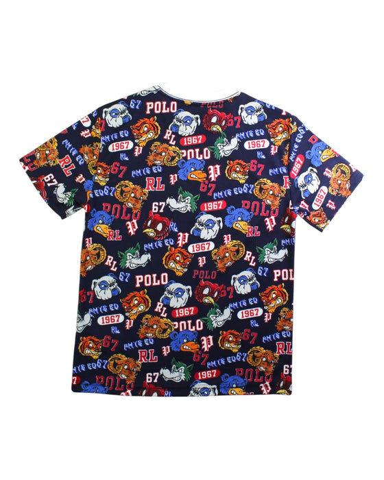 A Multicolour Short Sleeve T Shirts from Polo Ralph Lauren in size 8Y for boy. (Back View)