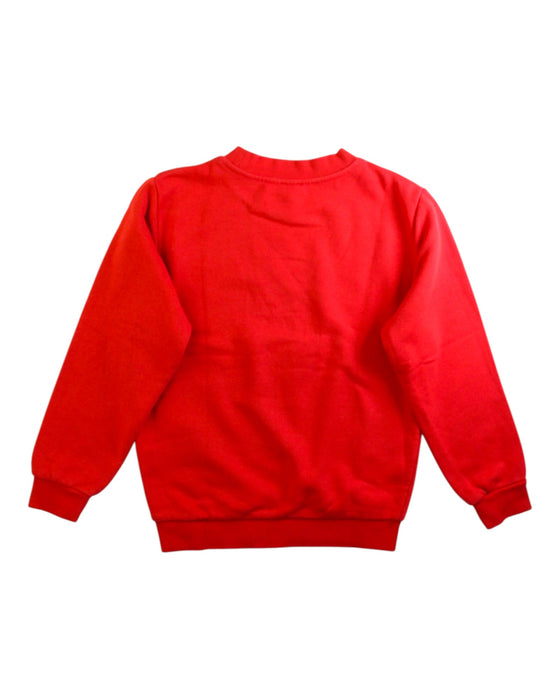 A Red Crewneck Sweatshirts from Paul Smith in size 10Y for boy. (Back View)
