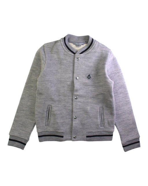 A Grey Blazers from Bonpoint in size 10Y for boy. (Front View)
