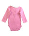A Pink Long Sleeve Bodysuits from Boden in size 6-12M for girl. (Back View)