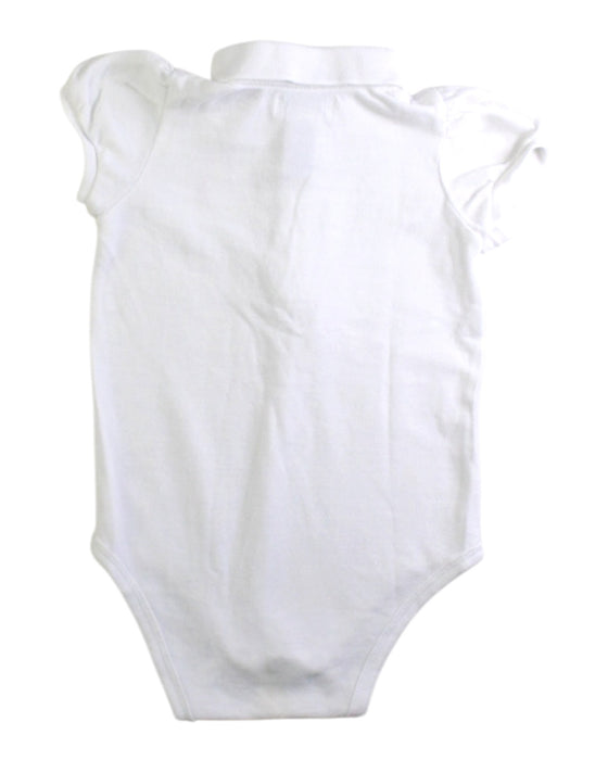 A White Short Sleeve Bodysuits from Ralph Lauren in size 6-12M for girl. (Back View)
