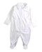 A White Onesies from Marie Chantal in size 0-3M for girl. (Front View)