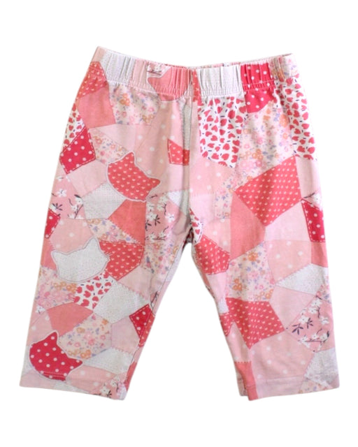 A Pink Casual Pants from Momonittu in size 4T for girl. (Front View)