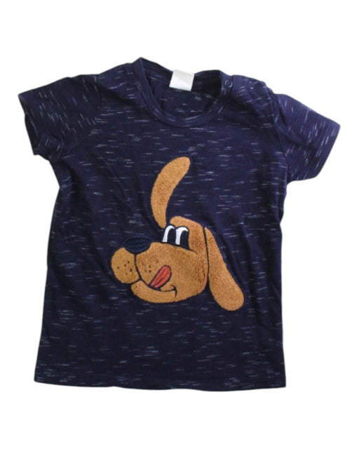 A Navy Short Sleeve T Shirts from Seed in size 18-24M for boy. (Front View)