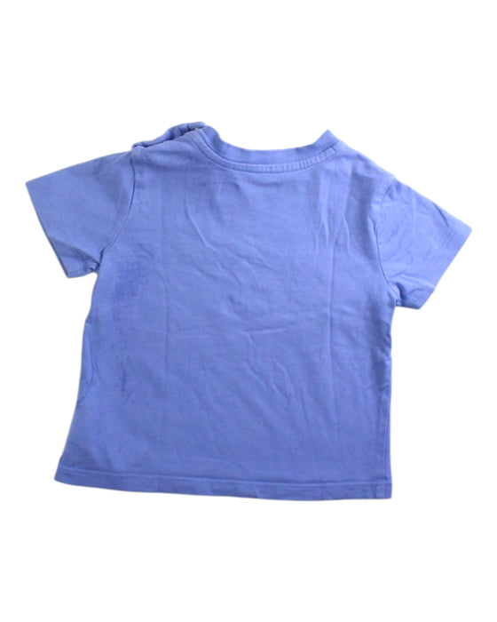 A Blue Short Sleeve T Shirts from Ralph Lauren in size 6-12M for boy. (Back View)