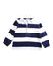 A Navy Long Sleeve Polos from Ralph Lauren in size 12-18M for boy. (Front View)