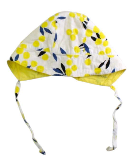 A White Sun Hats from Catimini in size 6-12M for girl. (Front View)