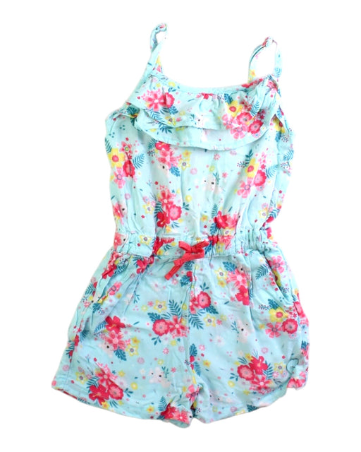A Blue Sleeveless Rompers from Sergent Major in size 4T for girl. (Front View)