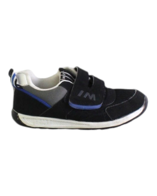 A Black Sneakers from IFME in size 4T for boy. (Front View)