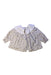 A Beige Long Sleeve Tops from Louisiella in size 6-12M for girl. (Front View)