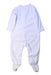 A White Onesies from The Little White Company in size 6-12M for girl. (Back View)