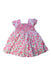 A Pink Short Sleeve Dresses from Ralph Lauren in size 3-6M for girl. (Front View)