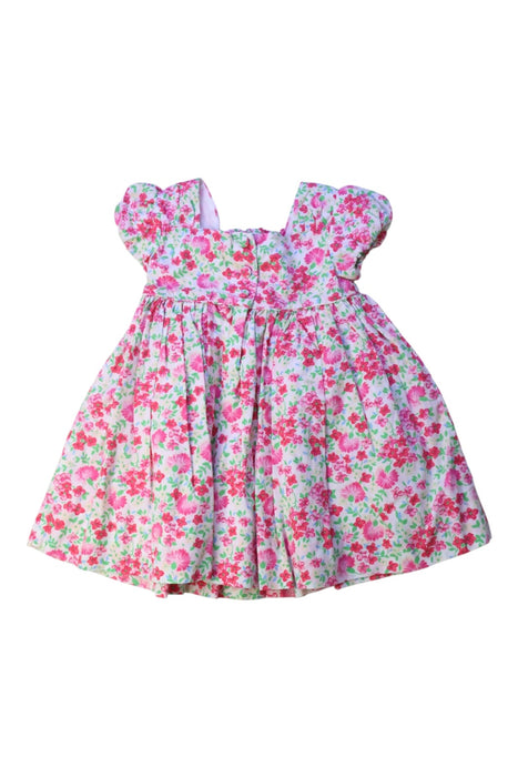A Pink Short Sleeve Dresses from Ralph Lauren in size 3-6M for girl. (Back View)