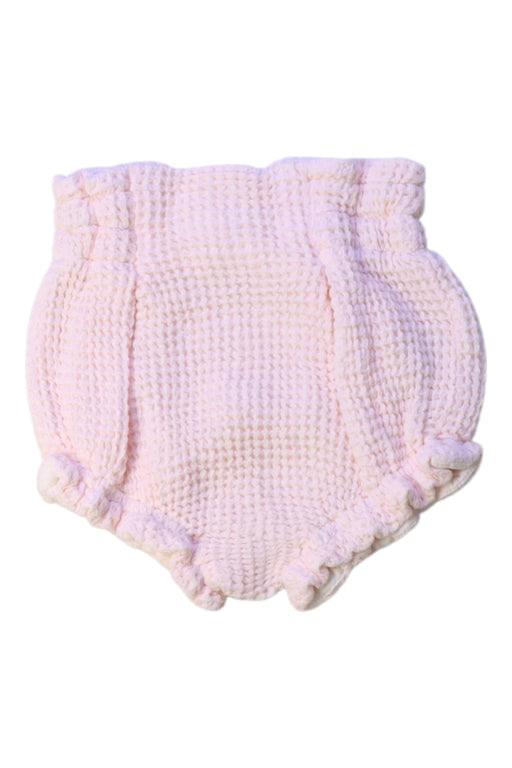 A Pink Bloomers from Nanos in size 3-6M for girl. (Front View)