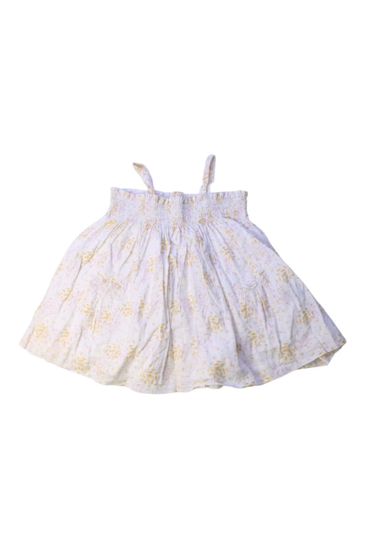 A White Sleeveless Dresses from Bonpoint in size 3-6M for girl. (Front View)