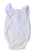 A White Sleeveless Bodysuits from Pehr in size 3-6M for boy. (Back View)