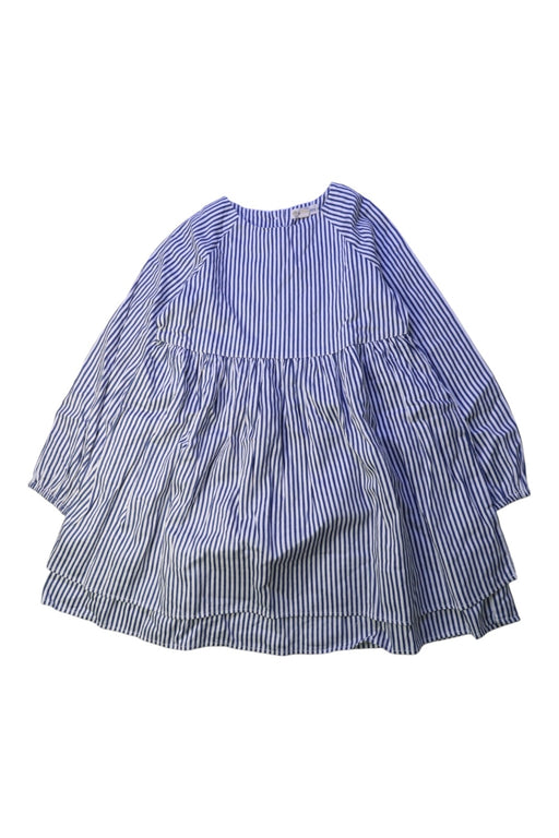 A Navy Long Sleeve Dresses from Tucker & Tate in size 6T for girl. (Front View)
