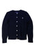 A Navy Cardigans from Polo Ralph Lauren in size 5T for girl. (Front View)
