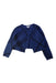A Blue Cardigans from Burberry in size 4T for girl. (Front View)