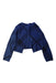 A Blue Cardigans from Burberry in size 4T for girl. (Back View)
