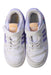 A White Sneakers from Adidas in size 4T for girl. (Back View)