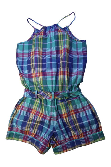 A Multicolour Sleeveless Rompers from Ralph Lauren in size 12Y for girl. (Back View)
