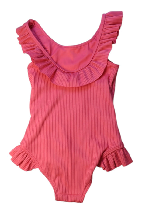 A Pink Swimsuits from Seafolly in size 8Y for girl. (Back View)