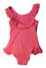 A Pink Swimsuits from Seafolly in size 8Y for girl. (Back View)