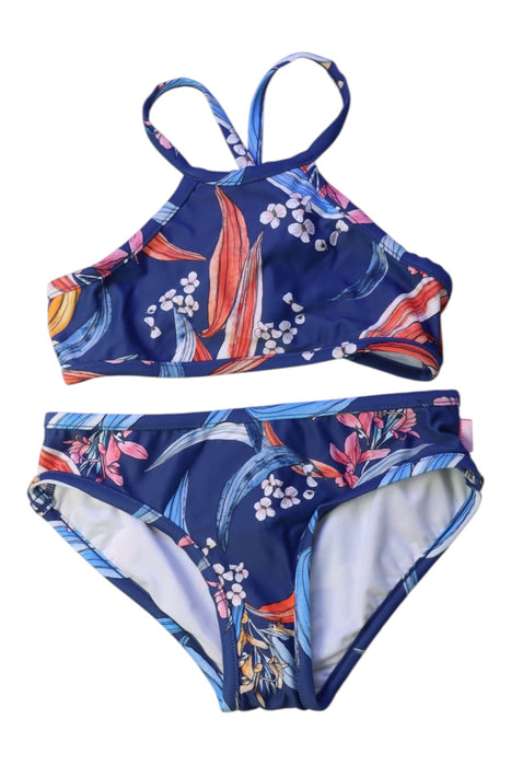 A Navy Bikinis from Seafolly in size 8Y for girl. (Front View)