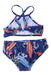 A Navy Bikinis from Seafolly in size 8Y for girl. (Back View)