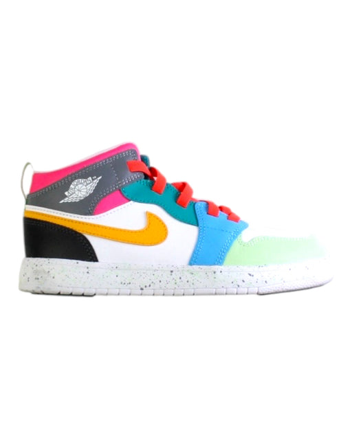 A Multicolour Sneakers from Air Jordan in size 10Y for neutral. (Front View)