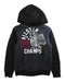 A Black Hooded Sweatshirts from Lee in size 10Y for boy. (Front View)