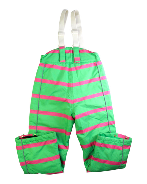 A Green Ski Pants & Salopettes from Mini Rodini in size 7Y for girl. (Back View)