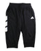 A Black Shorts from Adidas in size 10Y for boy. (Front View)