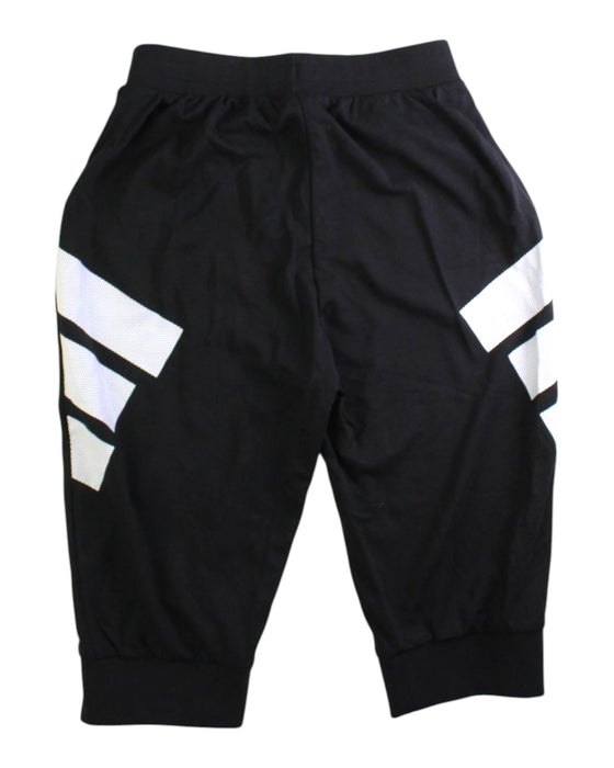 A Black Shorts from Adidas in size 10Y for boy. (Back View)