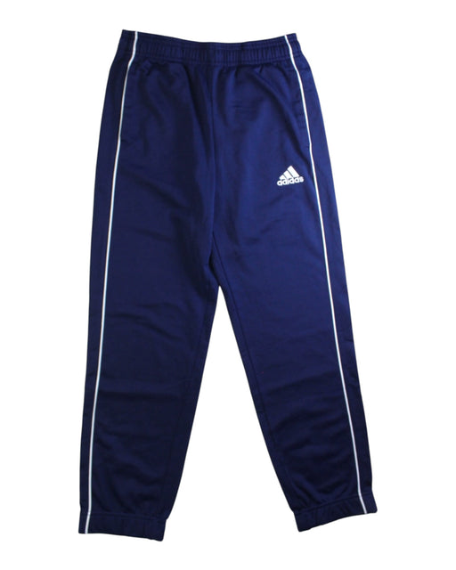 A Navy Active Pants from Adidas in size 10Y for boy. (Front View)