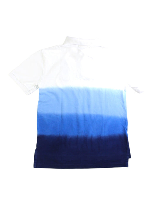 A White Short Sleeve Polos from Polo Ralph Lauren in size 8Y for boy. (Back View)