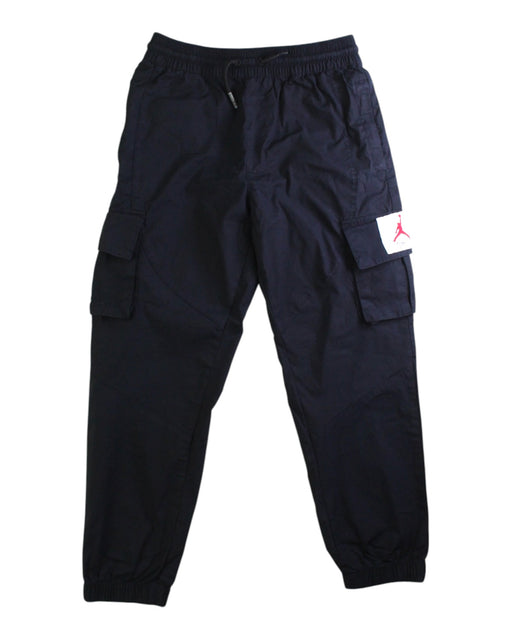 A Navy Casual Pants from Air Jordan in size 7Y for boy. (Front View)