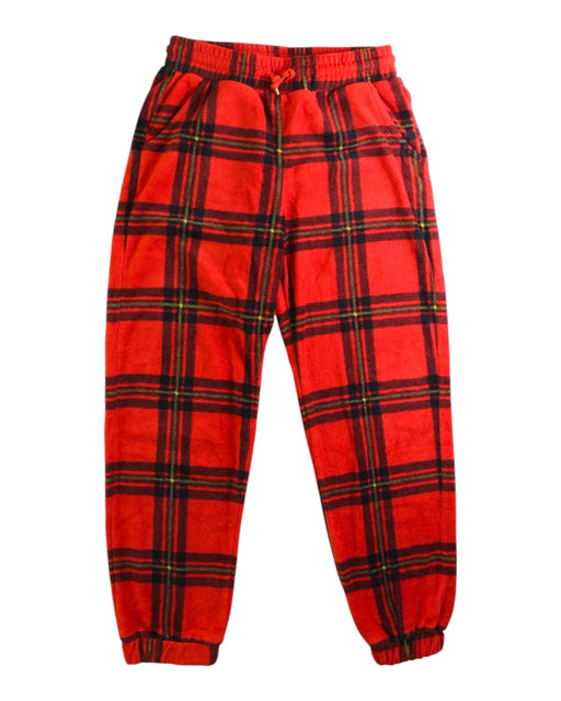 A Red Sweatpants from Mini Rodini in size 7Y for neutral. (Front View)