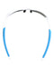 A White Sunglasses from Oakley in size 5T for boy. (Back View)