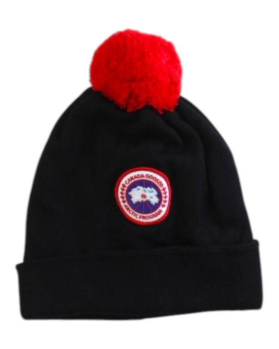 A Black Winter Hats from Canada Goose in size 8Y for neutral. (Front View)
