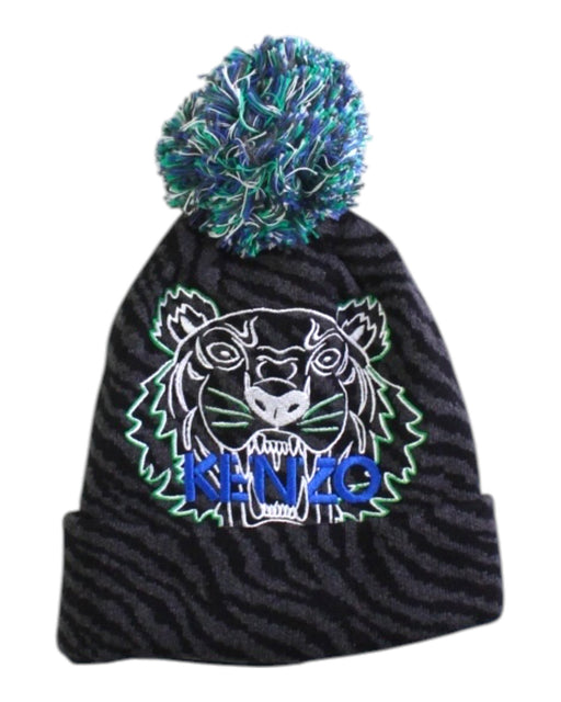 A Black Winter Hats from Kenzo in size 8Y for boy. (Front View)