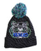 A Black Winter Hats from Kenzo in size 8Y for boy. (Front View)