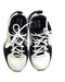 A Black Sneakers from Nike in size 7Y for boy. (Back View)