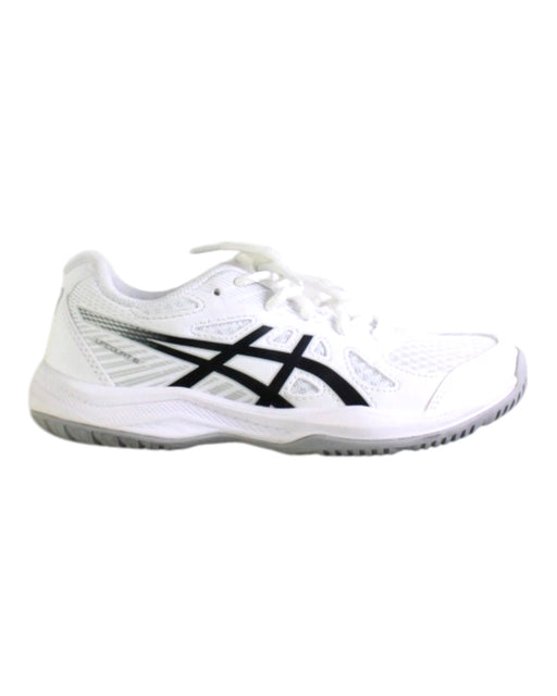 A White Sneakers from ASICS in size 10Y for neutral. (Front View)